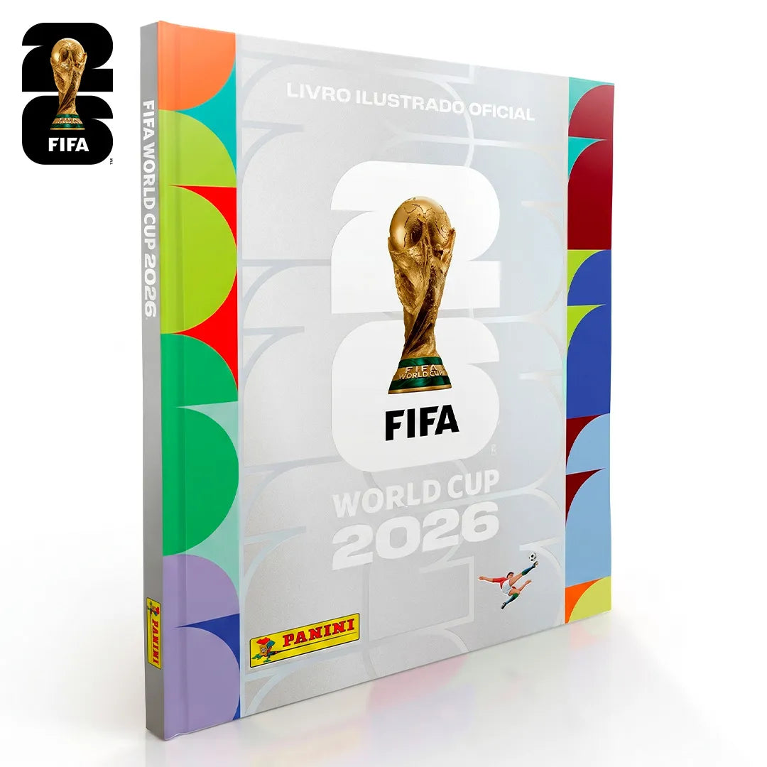 Kit 12x Envelopes com Álbum Oficial FIFA World Cup 2026™